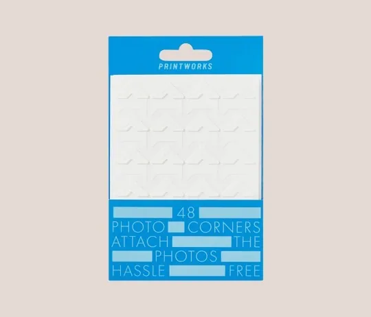 Photo Corners Set - White
